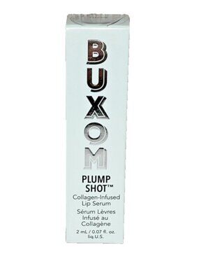 BUXOM Plump Shot Collagen-Infused Lip Serum .07 oz Hydrating Lip Plumper Gloss